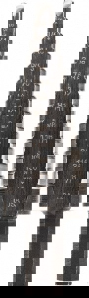 Step Drill Bit: 3/16 to 7/8